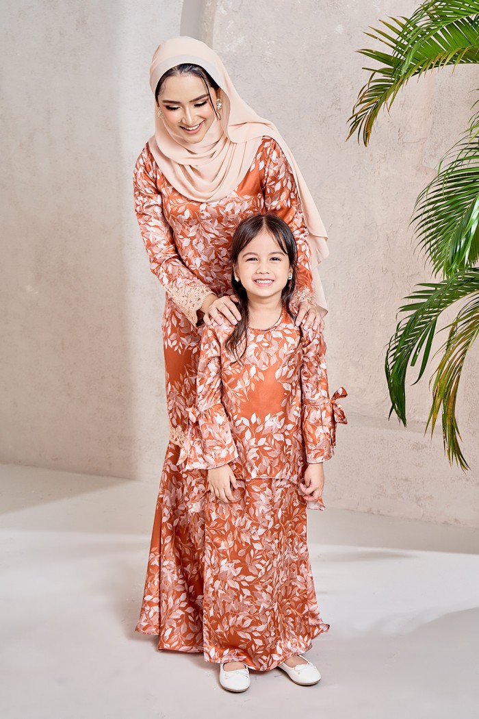 Maliqa Luxe Kids - Brick Orange
